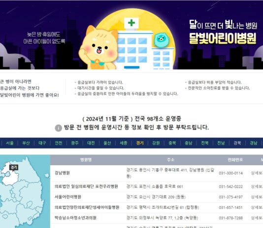 경기도, 소아 야간·휴일 진료기관 17→40개소로 대폭 늘어