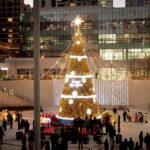 경기도, 경기융합타운 광장 밝히는 ‘도담트리’ 점등