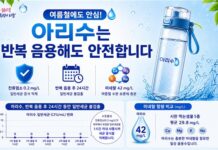 텀블러에 담아 하루 종일 마셔도 ‘세균 불검출’… 여름철 아리수 안전성 입증